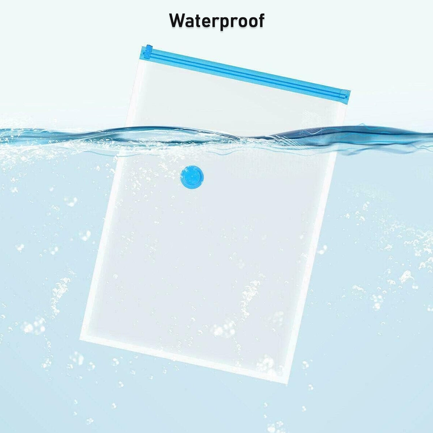 17826 Vacuum Storage Bags With Suction Pump Shirt Clips - Vacuum Bags - Big Capacity Vacuum Seal Bags For Travel Clothes Blankets Pillows Compression Bags Space Saver Vacuum Storage Bags (5 Pcs Set) - Trendynest