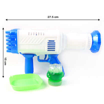 32 Holes Big Rechargeable Powerful Machine Bubble Gun Toys (1 Set) - Trendynest