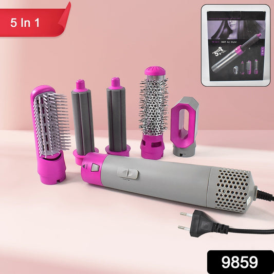 5 In 1 Hair Dryer Brush Multifunctional Hot Air Styler Hair Tools - Trendynest