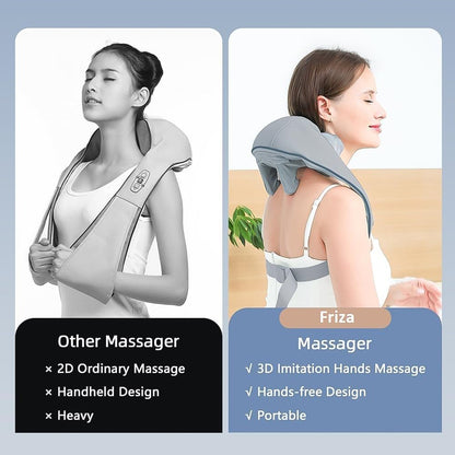 5D Heated Neck & Back Massager – Full Body Pain Relief - Trendynest
