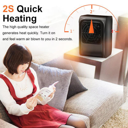 6683 Room Heater 220v Brown Box Heater For Office Bedroom Use Heater - Trendynest