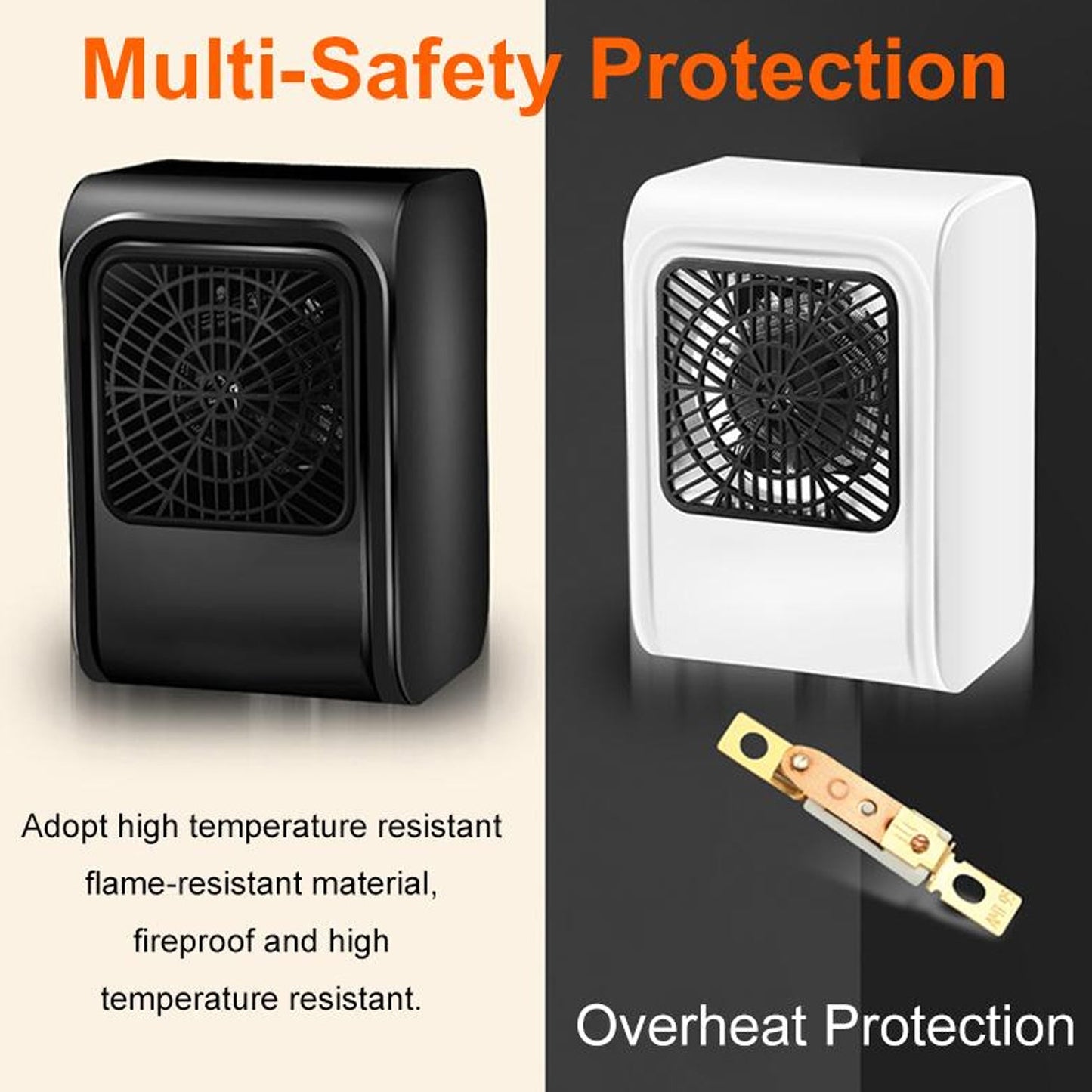 6683 Room Heater 220v Brown Box Heater For Office Bedroom Use Heater - Trendynest