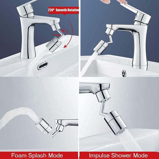 9089b Splash Filter Faucet Sink Faucet Sprayer Head Suitable For Kitchen Bathroom Faucet With Color Box - Trendynest