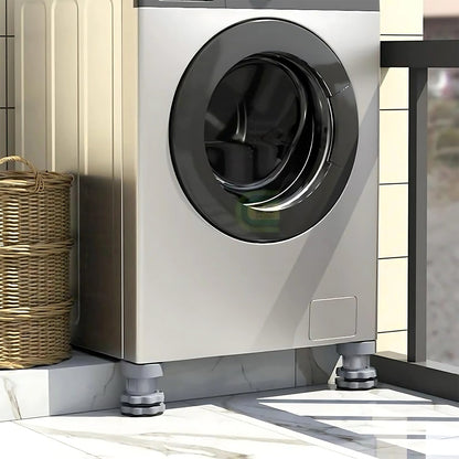 Adjustable Anti - Vibration Pads 🛠️ for Washing Machine Refrigerator (4 Pc) - Trendynest