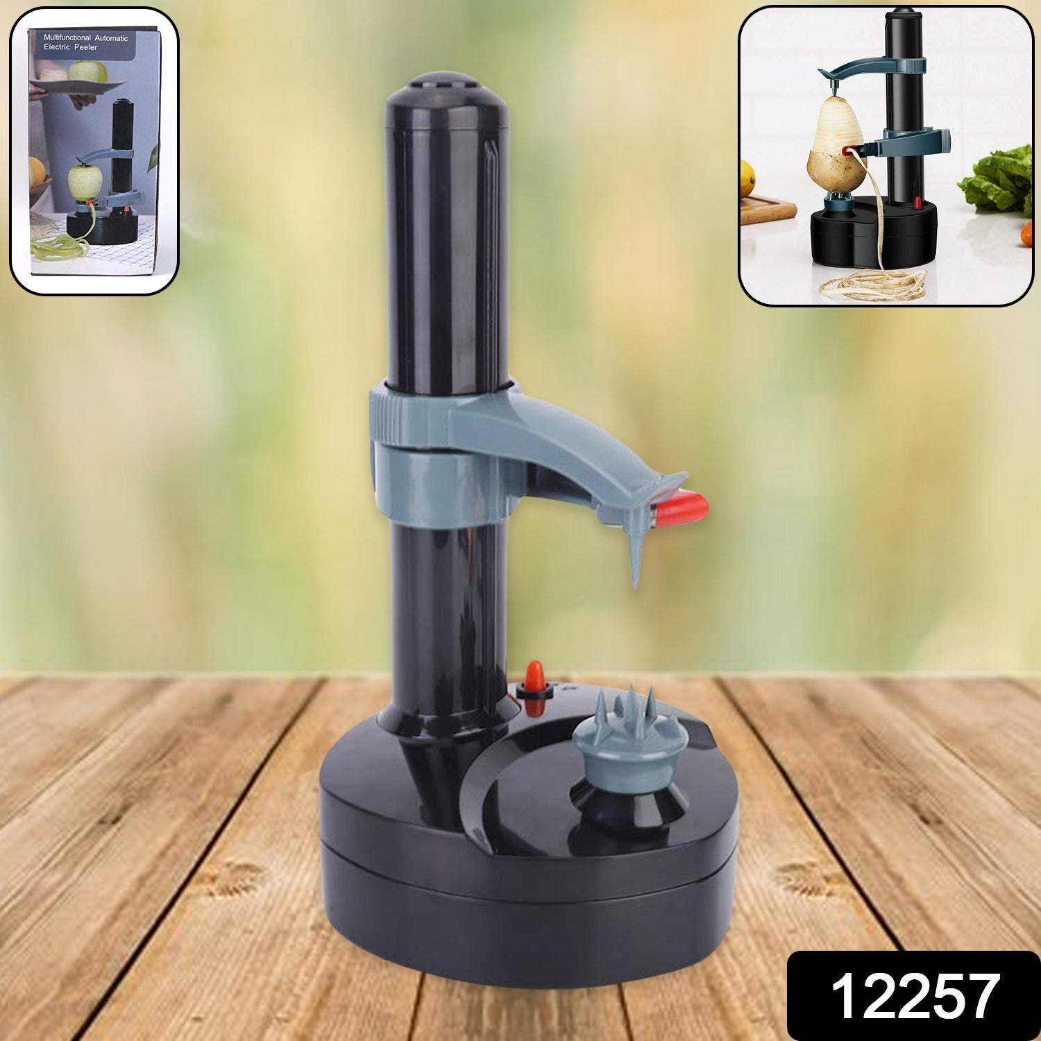 Multipurpose Electric Vegetable Fruit Peeler Automatic Potato Peeler (1 Pc) - Trendynest