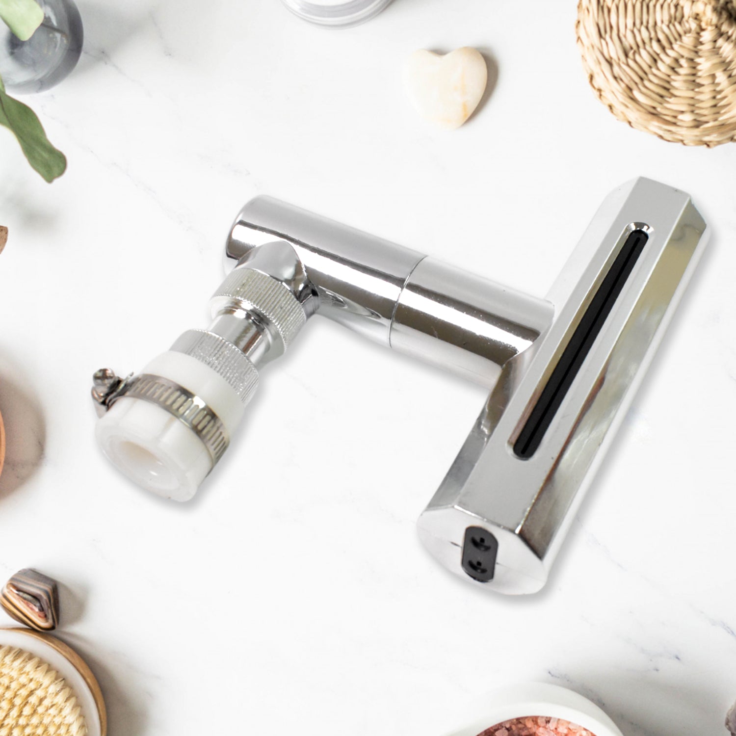 Plastic Multifunctional Universal Shower Head - Adjustable High Pressure Water Saving (1 Pc) - Trendynest